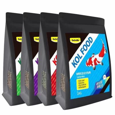 China Viable KOI Food In 1kg Bag Pellet Food For Pond KOI Aquarium Fish Food for sale