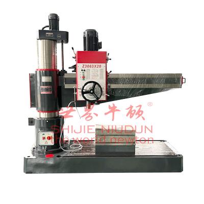 China Z3063X20 Reinforced Hydraulic Type Z3063X20 Reinforced High Quality And Precision 60mm Radial Auger Hydraulic Radial Drilling Machine for sale