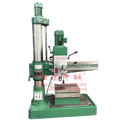 China Z3032X10 mechanical type small radial drilling rig Z3032X10 32 best-selling manual radial drilling machine for sale