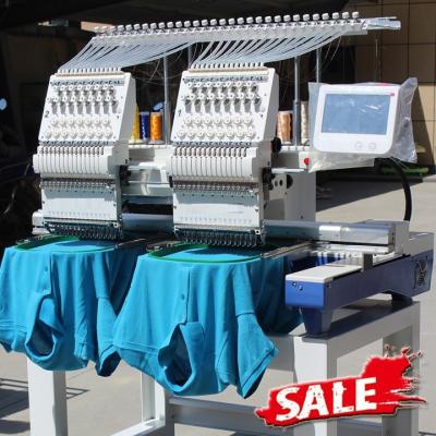 China Two Heads Wonyo Computer 3D Embroidery Machine For Caps , Long Life Time for sale