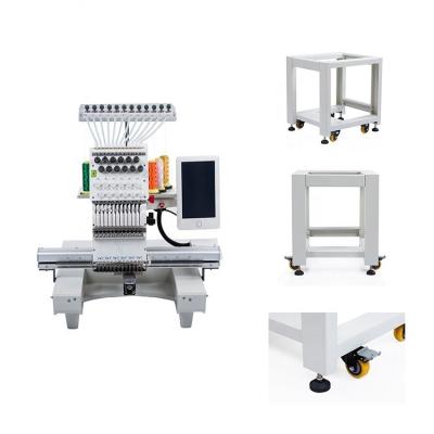 China 12 Needles Computer Embroidery Machine Single Head With Easy Cording Device for sale