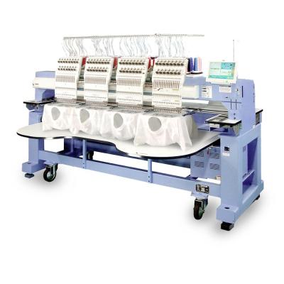 China Cap And T - Shirt Multi Head Embroidery Machine Computer Controlled Highly Precision for sale