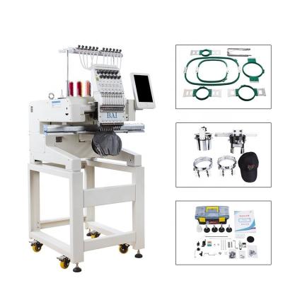 China 9/12 Needles Computerized Single Head Embroidery Machine Similar As Tajima for sale