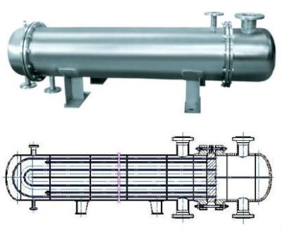 China Entfernbares U - schreiben Sie Shell und Rohr-Wärmetauscher mit einer Jahr-Garantie zu verkaufen