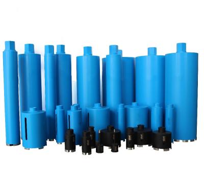 China Blue Color Diamond Core Drill Bit For Drilling Reinforced Concrete Stone Marble for sale