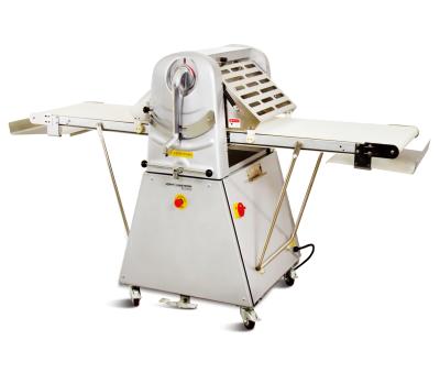 China Silver Dough Pizza Sheeter Of Automatic Bakery Machine For Pastry Working for sale