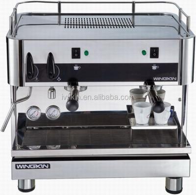 China Coffee Brewing High Quality Double Heads Professional Commercial Espresso Coffee Machine for sale