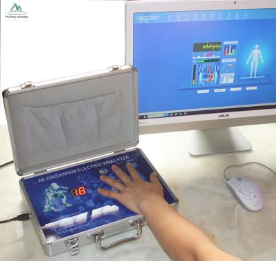 China Health Center Hand Touch Health Testing Machine Quantum Magnetic Resonance Analyzer for sale