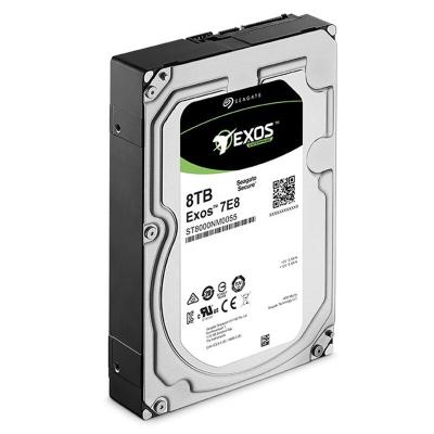 China Original Hdd Stash 3.5-Inch Bulk Enterprise HDD ST8000NM0055 New Seagate 8TB HDD Exos 7E8 7200RPM 256e SATA 6Gb/s For Server/PC for sale