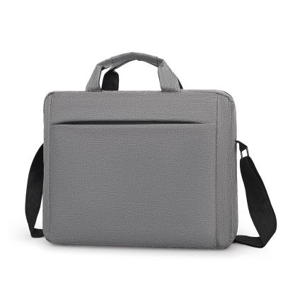 China Fashion Diagonal Fashion Bag Oxford Cloth Computer Bag Simple Men's Denim Notebook Laptop Korean Version Handbag for sale