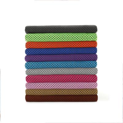 China PU Customized LOGO Ice Towel Cold Sense Sports Ice Sports Quick Dry Towel Sweat Absorption Gym Cooling Ice Towel Artifact for sale