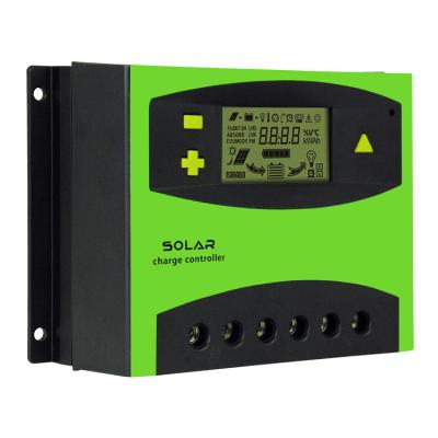 China Efficient Standard Manual Solar Charger Controller 50A 60A 12V/24V 48V PWM Charge Controller for sale