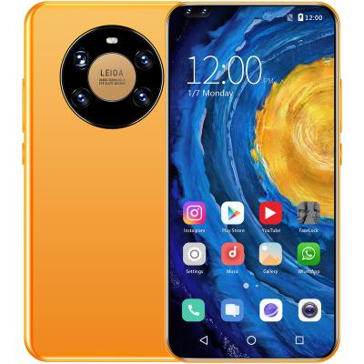 China Dual SIM Card Hot Selling Mate 40 Pro+ 12GB+512GB 7.3 Inch Full Display Android 10.0 Cells Smart Phone for sale