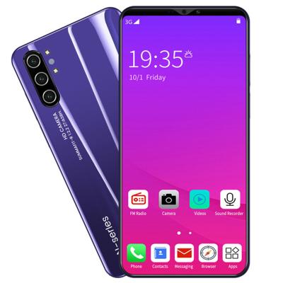 China Dual SIM Card Note 10+ Smartphones 4GB+64GB Unlocked Android 9.1 Mobile Phone Smart Cell Phones 4G for sale