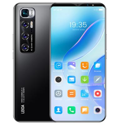 China Dual SIM Card M10 Plus 4K Screen 3G/4G/5G Mobile Phones 6GB+128GB MTK6763 10 Core 24+48MP Smartphones Telephone for sale