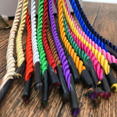 China China Factory Price 5mm Round Rope Paper Bag Polyester Twisted Rope Handle for sale