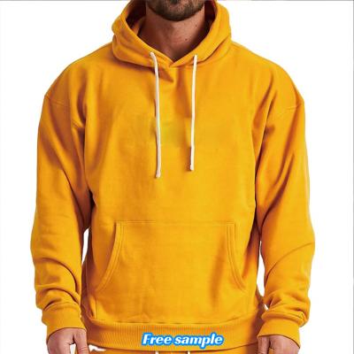 China Anti-pilling Kapuzenpullover Unisex Custom Design Oversized Men's Gym Hoodies Plain White Pullover Logo Printed Graphic Wholesale Sweatshirts for sale