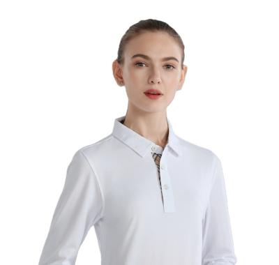 China Factory direct Anti-wrinkle men's simple classic long sleeve polo shirt 260g workwear t-shirt for sale