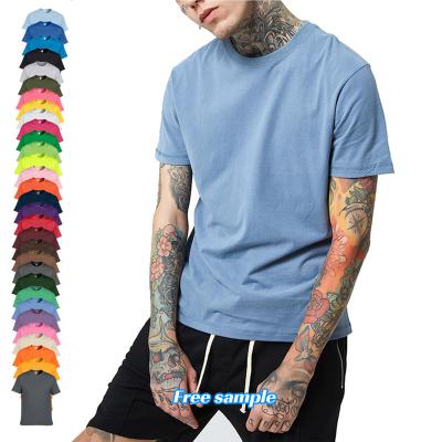 China Wholesale Custom Cotton Oversized High Quality Casual T Shirts Grams 230 xxxxxxl Blank Plain Men's T Shirts 100% Plus Size T Shirts for sale