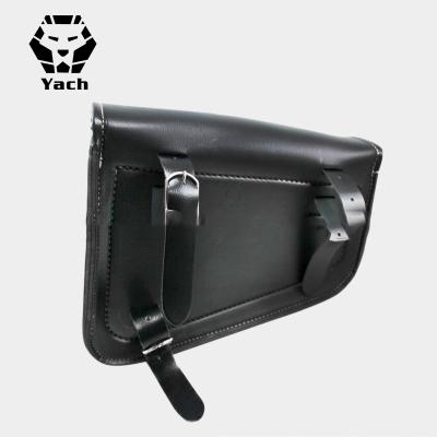 China Wholesale Waterproof Motorcycle Saddle Tool Bag PU Leather Side Bag With High Quality for sale