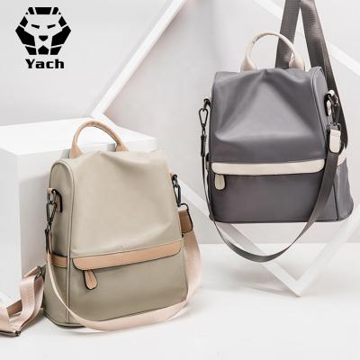 China Wholesale Custom Waterproof Wear Resistant Waterproof Backpack For Women PU Leather School Bag Fashion Backpack Women Leather for sale