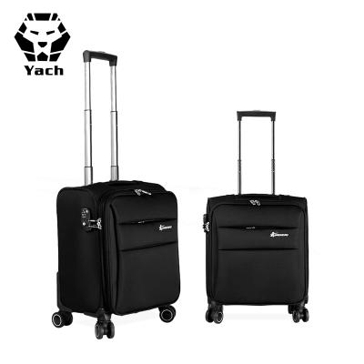 China Oxford Polyester EVA Trolley Luggage Bag Case Leisure Travel Business Oxford Small Portable Global Soft Waterproof Expandable Luggage Suitcase for sale