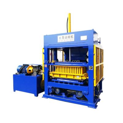 China Building Material Shops Automatic Concrete Cement Block Making Machine In New Zealand for sale