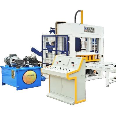 China Building Material Shops Automatic Hollow Cement Brick Concrete Block Maker Making Machinery For Sale for sale