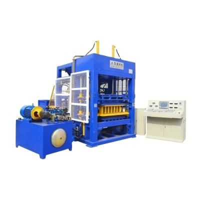 China Building Material Stores QT10-15Automatic Block Machine Makes Hollow Solid Interlocking Paver Brick for sale