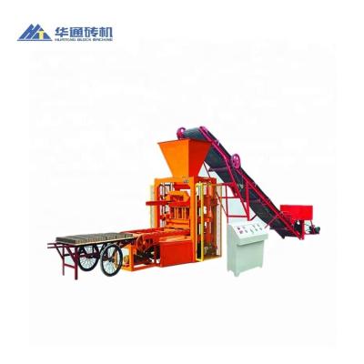 China Building Material Stores QT4-26 Concrete Block Making Machine Small Production Line Price for sale