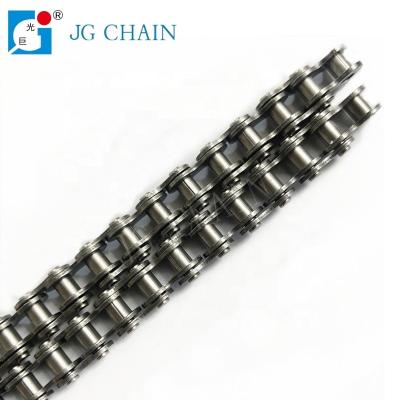 China ANSI Factory 04C Standard Industrial Parts Heat Treatment Steel Transmission Roller Chain 6.35 Chain for sale