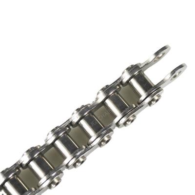 China DIN 8187 Factory China Factory Supplier 08B SS Simplex Roller Chain Stainless Steel Chain for sale