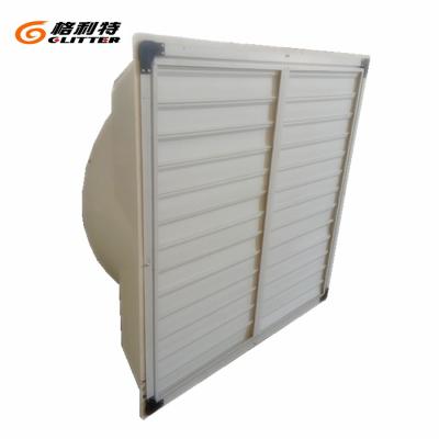 China Poultry Farm Fiber Reinforce Exhaust Fan FRP Plastic Wall Mounted Type Fan For Pig House for sale