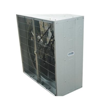 China Large And Visible Industrial Heavy Duty Window Mounted Galvanized Sheet Ventilation Cooling Silent Exhaust Fan for sale