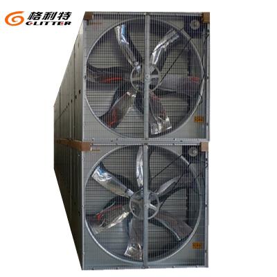 China Farms Box Shaped Wall Mounted Exhaust Fan 50 Inch Industrial Ventilation Fans For Poultry Farms for sale