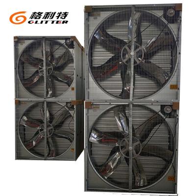 China Farms Flicker Wall Mounted Exhaust Fan 50 Inch Industrial Ventilation Fans For Animal Husbandry for sale