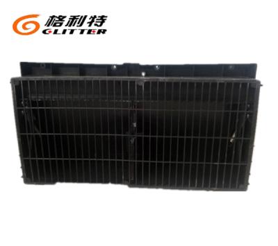 China Farms Chicken House Black Small Air Intake ABS Ventilation Window For Poultry for sale