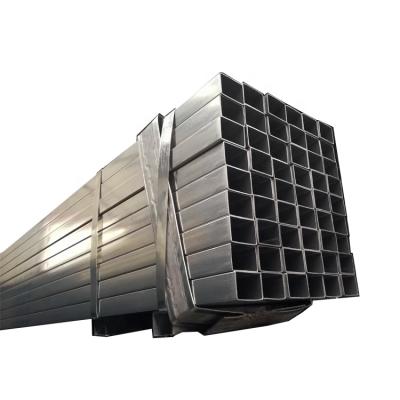 China Structure pipe gi pipe ms square tube price list rectangular greenhouse frame parts galvanized steel pipe for sale