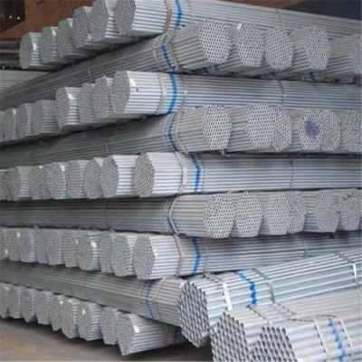 China galvanized steel pipe standard sizes welded steel pipe hot dipped round for sale