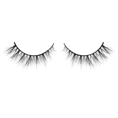 China YC Reusable Lashes 3D 12mm Mink Lashes for sale