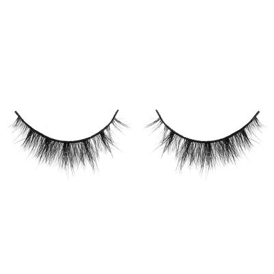 China YC Reusable Lashes 3D 12mm Mink Lashes for sale