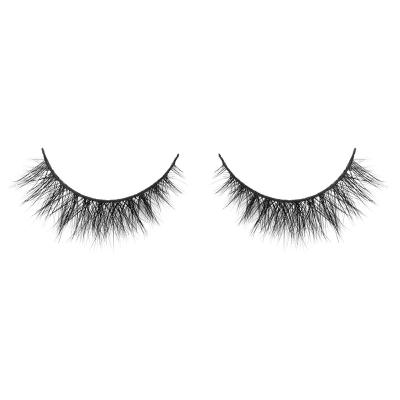 China YC Reusable Lashes 3D 12mm Mink Lashes for sale