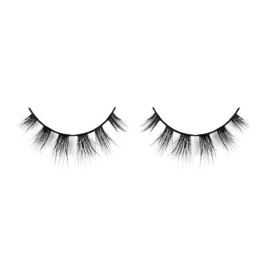 China YC Reusable Lashes 3D 12mm Mink Lashes for sale