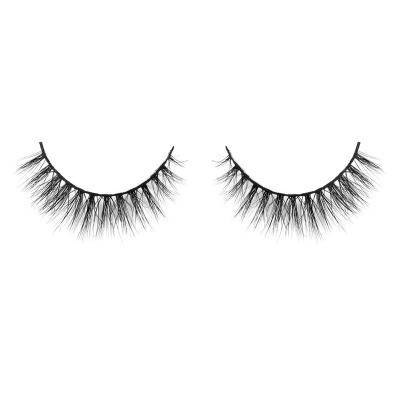 China YC Reusable Lashes 3D 12mm Mink Lashes for sale