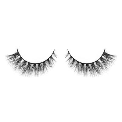 China YC Reusable Lashes 3D 12mm Mink Lashes for sale