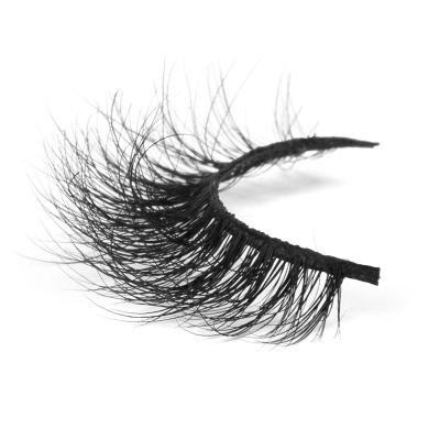 China YC volume whips 15mm D section 30mm 3D and 5D mink lashes for sale