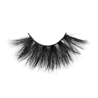 China Long Good Seller Custom Made Cheap High Quality Natural 25mm Fluffy 100% Mink Lashes for sale