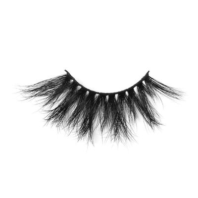 China Hot Selling Professional 5d Mink Eyelash 25mm Long Good Natural Package For Sale for sale