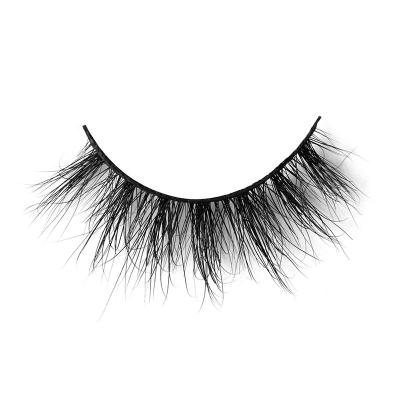 China 2021 New Product Ideas 18mm Long Natural Fluffy Small Mink Eyelashes In Big Demand for sale