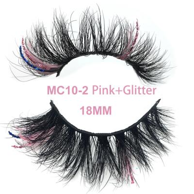 China YC Reusable Lashes Custom Color MC Mink Lashes for sale